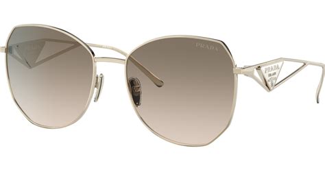 Shop Prada 57MM Geometric Sunglasses 